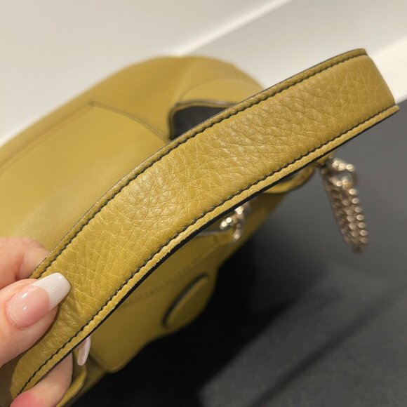 Gucci Green/Yellow Leather Emily Hobo Bag (JB1210) - Picture 9 of 14